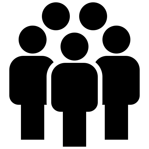 group of 5 icon